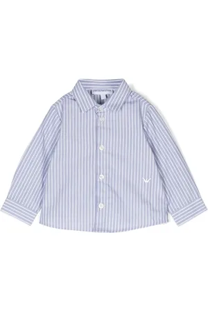 Emporio Armani Striped cotton shirt