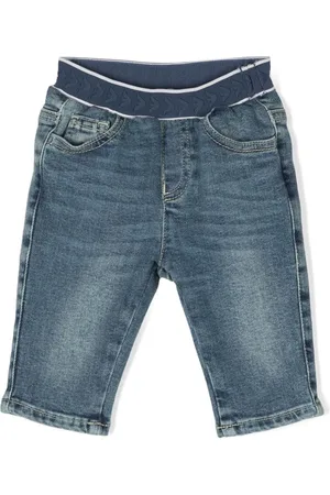 Emporio Armani Mid-rise tapered jeans