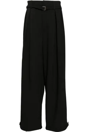 SONGZIO Belted wide-leg trousers