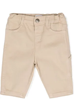 Emporio Armani Mid-rise straight-leg trousers