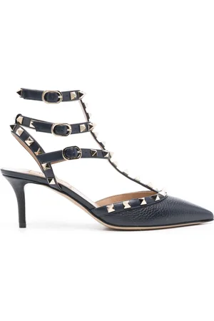 VALENTINO GARAVANI Rockstud 65mm leather pumps
