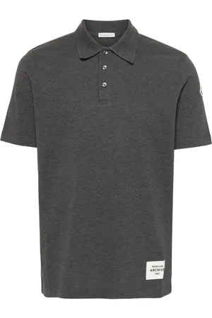 Moncler Piqué-weave polo shirt