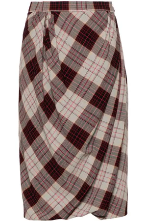 Vivienne Westwood Drunken midi skirt