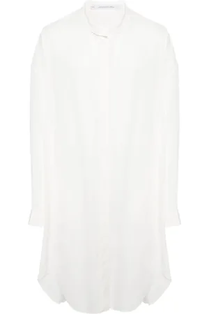 JULIUS Drop-shoulder poplin shirt