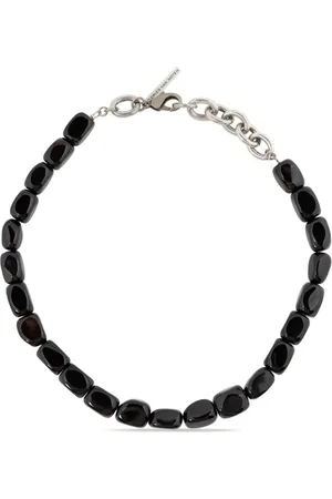 DRIES VAN NOTEN Gemstone-embellished beaded necklace