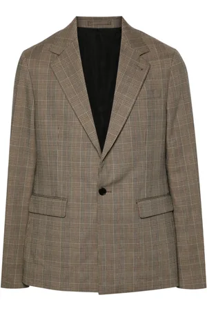 AllSaints Maffrett fine-check blazer