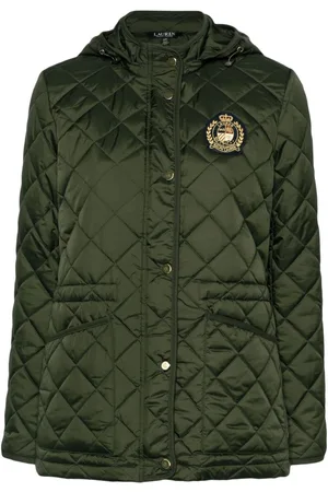 Ralph Lauren Logo-patch quilted jacket