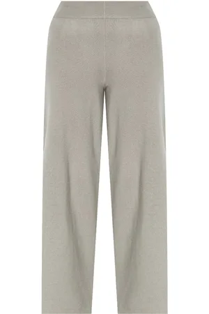 Lisa Yang Marlo side-slit cashmere trousers