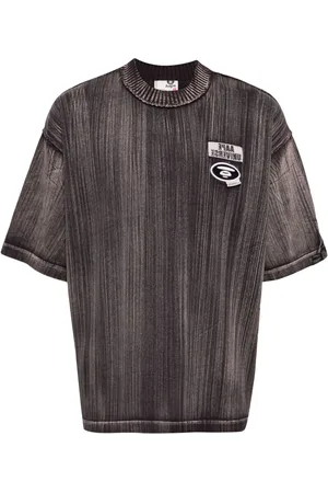 A Bathing Ape Logo patch cotton t-shirt