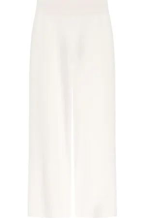 Lisa Yang Marlo side-slit cashmere trousers