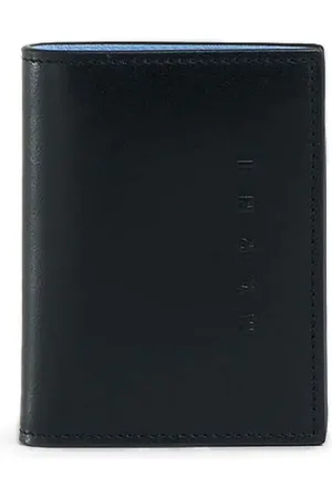 Marni Logo-embossed leather wallet