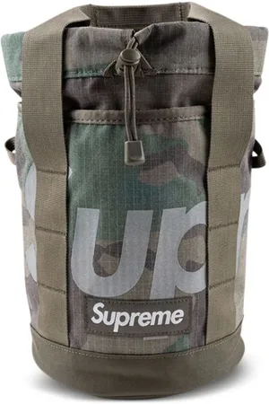 Supreme Box-logo ripstop cinch bag