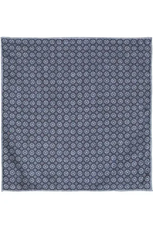 Brunello Cucinelli Geometric-pattern pocket scarf