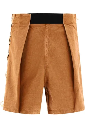 KAPITAL Easy Ranch cotton shorts