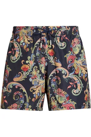 Etro Paisley-print swim shorts