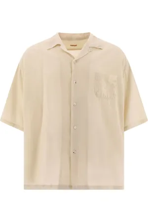 KAPITAL Lyocell-linen blend shirt