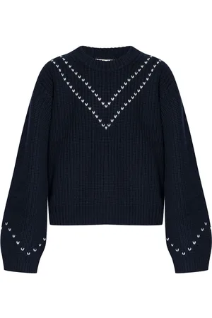 Lisa Yang Thelma intarsia-knit cashmere jumper