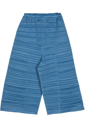 PLEATS PLEASE ISSEY MIYAKE Sheer Bounce cropped trousers