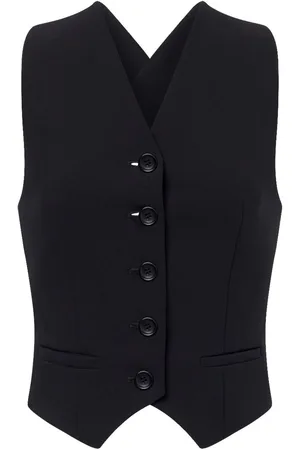 Serafini Open-back buttoned vest