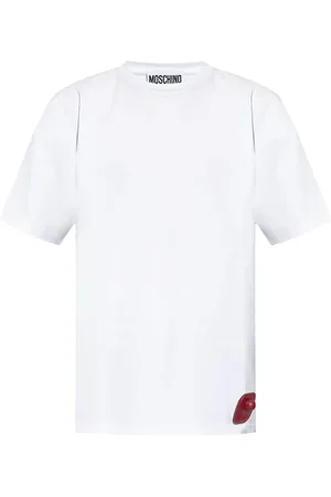 Moschino Logo appliqué cotton t-shirt