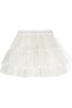 Stella McCartney Polka-dot tiered skirt