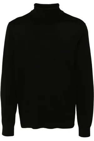 THEORY Roll-neck wool-blend jumper