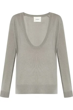 Lisa Yang Josie scoop-neck cashmere top