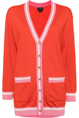 Elisabetta Franchi V-neck long sleeve cardigan