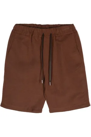 COSTUMEIN Drawstring-waist linen blend shorts