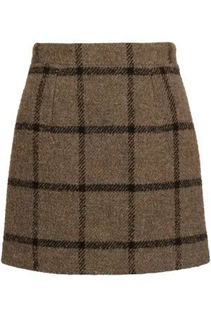 Patou Tweed mini skirt