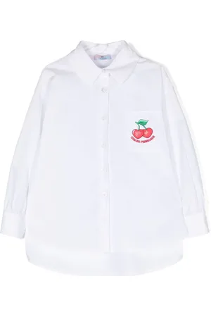 Chiara Ferragni Logo-print poplin shirt