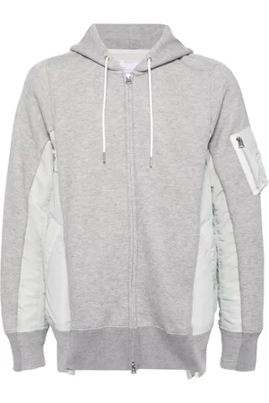 SACAI X Sponge Sweat panelled hoodie