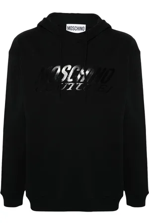 Moschino Logo-print cotton hoodie
