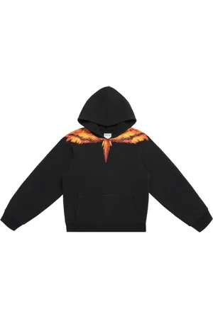 MARCELO BURLON Colordust Wings cotton hoodie