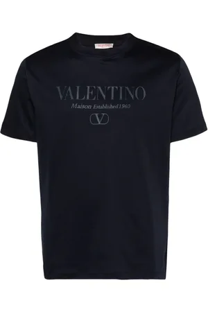 VALENTINO GARAVANI Logo-lettering cotton T-shirt