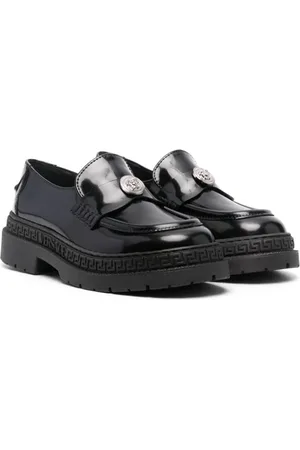 VERSACE Medusa leather loafers