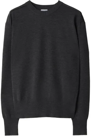 Burberry Mélange-effect wool jumper