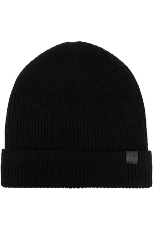 Tom Ford Logo-patch ribbed beanie