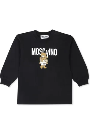 Moschino Teddy Bear-print cotton sweatshirt