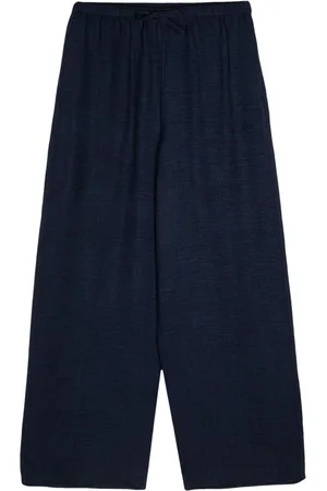 Izzue Pleated wide-leg trousers