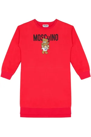 Moschino Teddy Bear-motif jersey dress