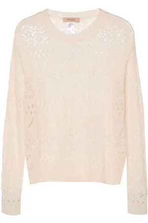 Twin-Set Openwork crochet jumper
