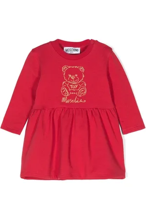 Moschino Teddy Bear-embroidered dress