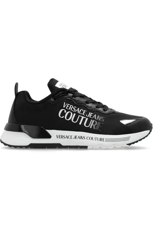 VERSACE Dynamic logo-print sneakers