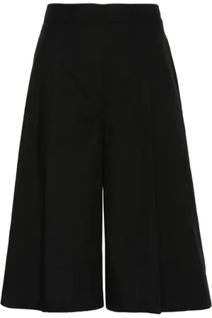 PIERANTONIO GASPARI High-waist poplin tailored shorts