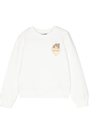 Moschino Teddy Bear-motif cotton sweatshirt