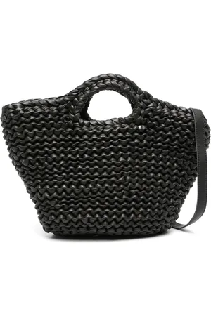 Officine creative Trial woven leather tote bag