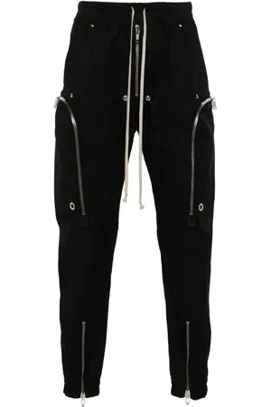 Rick Owens Bauhaus cotton cargo trousers