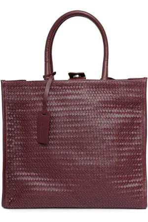 Sarah Chofakian Tresse woven leather tote bag
