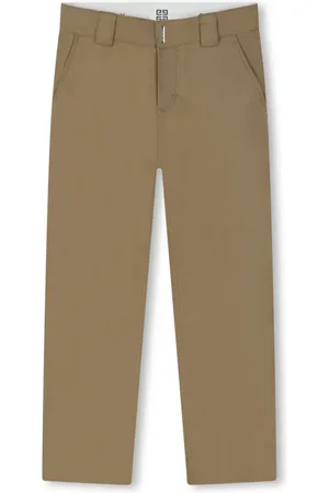 Givenchy Logo-plaque trousers